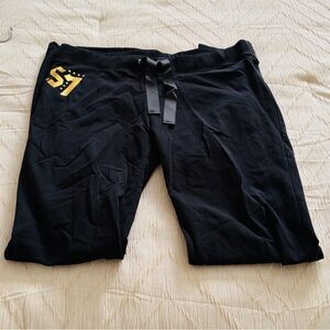 Vintage Y2K Seven7 black flair yoga pants. NWT XL